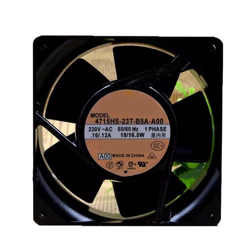 Cooling Fan For NMB 4715HS-23T-B5A-A00 230VAC 50/60HZ New