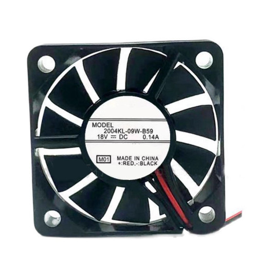 Cooling Fan For NMB-MAT 2004KL-09W-B59 50*50*10MM DC18V 0.14A 2Lines New
