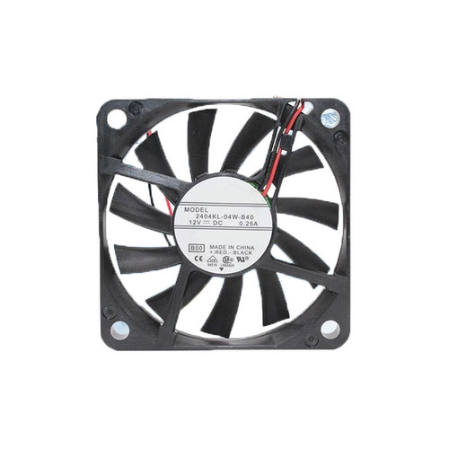 Cooling Fan For NMB 2404KL-04W-B40 60*60*10MM DC12V 0.25A 2Lines New