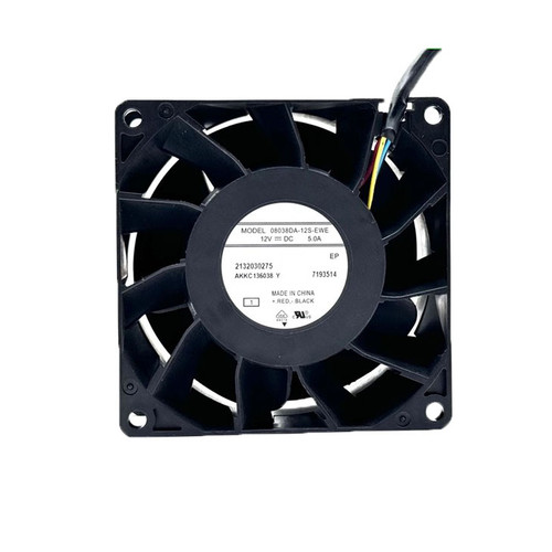 Cooling Fan For NMB 08038DA-12S-EWE 80*80*38MM DC12V 5.0A 2Lines New