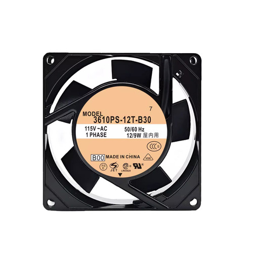 Cooling Fan For NMB 3610PS-12T-B30 115VAC 50/60HZ 12/9W New