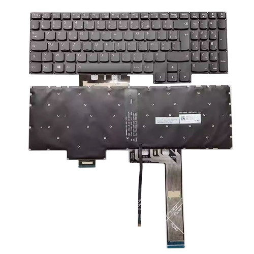 Laptop Keyboard For Lenovo Gaming 3-15ARH05 82EY France FR With White Backlit New