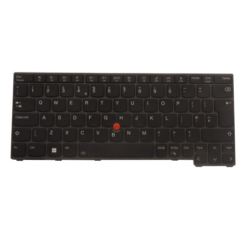 Laptop Keyboard For Lenovo ThinkPad X13 Gen 3 L13 Gen 3 L13 Gen 4 L13 Gen 5 L13 Yoga Gen 3 L13 Yoga Gen 4 L13 2-in-1 Gen 5 United Kingdom UK 5N21H77217 5N21H77075 5N21H76850 With Backlit Black New