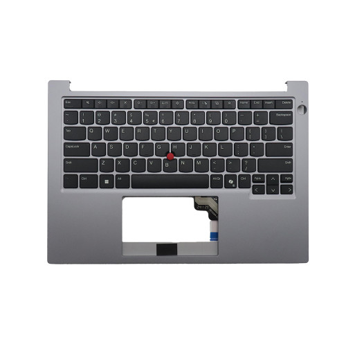 Laptop PalmRest&keyboard For Lenovo ThinkPad E14 Gen 6 English US 5M11P32199 5M11P32201 5M11P32203 5M11P32205 Without Backlit Grey New