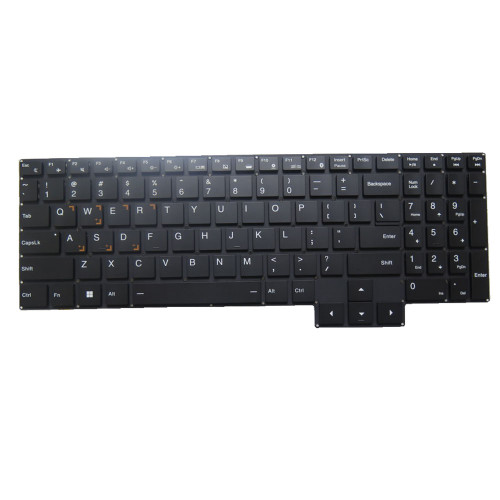 Laptop Keyboard For TOPGRO S1 Black United States US With Backlit