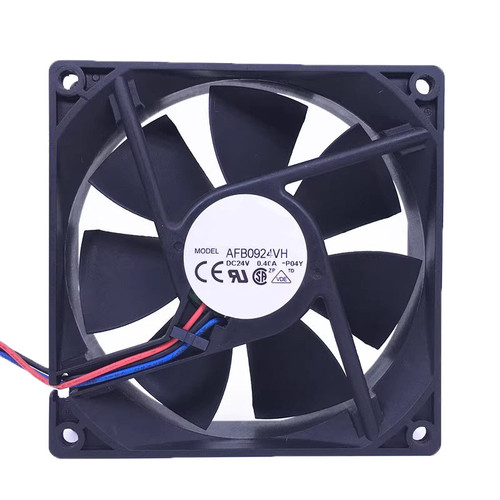 Cooling Fan For DELTA AFB0924VH-P04Y 90*90*25MM DC24V 0.40A 3Lines New