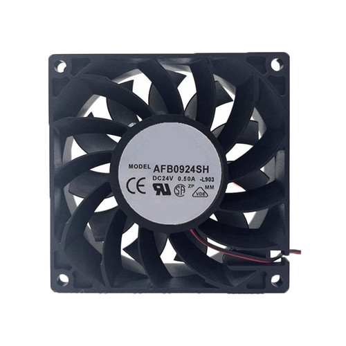 Cooling Fan For DELTA AFB0924SH-L903 92*92*25MM DC24V 0.50A 2Lines New