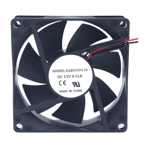 Cooling Fan For EG POWER EG8025H12S DC12V 0.51A 2Lines New