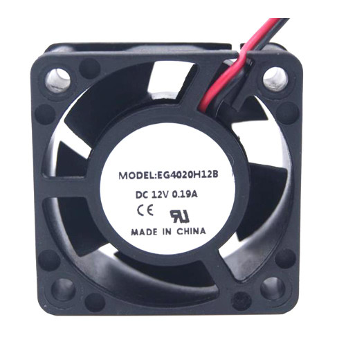 Cooling Fan For EG POWER EG4020H12B DC12V 0.19A 2Lines New