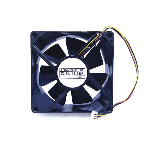 Cooling Fan For NONOISE F8025H24D2 RG F8025H24D2-RG DC24V 0.090A 3PIN 3Lines New