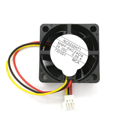 Cooling Fan For SanLing NC5332H71 MMF-04C24DS MCA MMF-04C24DS-MCA 7303S1 24VDC 0.09A 3PIN 3Lines New