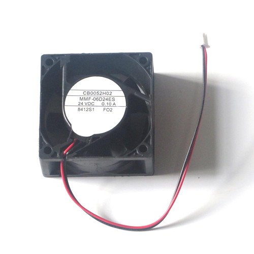 Cooling Fan For SanLing CB0052H02 MMF-06D24ES FO2 MMF-06D24ES-FO2 8412S1 24VDC 0.10A 2PIN 2Lines New