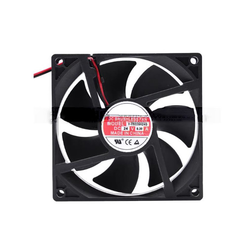 Cooling Fan For JIU LONG Y-Y9225H24S DC24V 0.30A 9CM 2Lines New