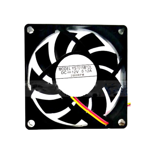 Cooling Fan For YUSHI YS7015B12L DC12V 0.12A 2000RPM 3PIN New