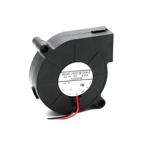 Cooling Fan For YUSHI YS5015B12HH-G DC12V 0.25A 7000RPM 5CM 2Lines New