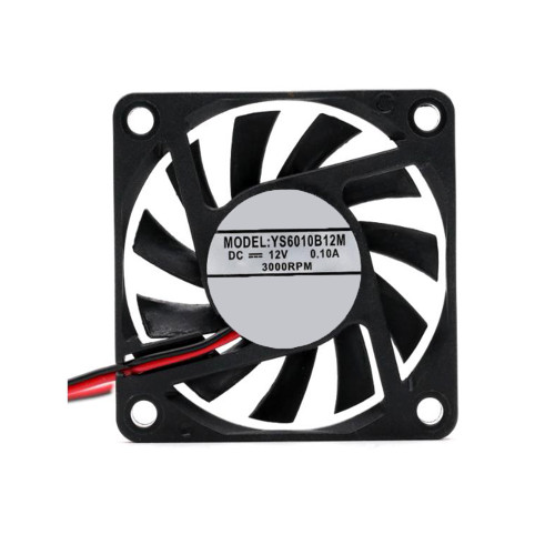 Cooling Fan For YUSHI YS6010B12M DC12V 0.10A 3000RPM 6CM 2Lines New