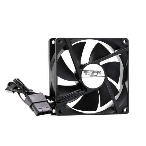 Cooling Fan For YUSHI YS9225S12H DC12V 0.40A 4000RPM 9CM 4PIN New