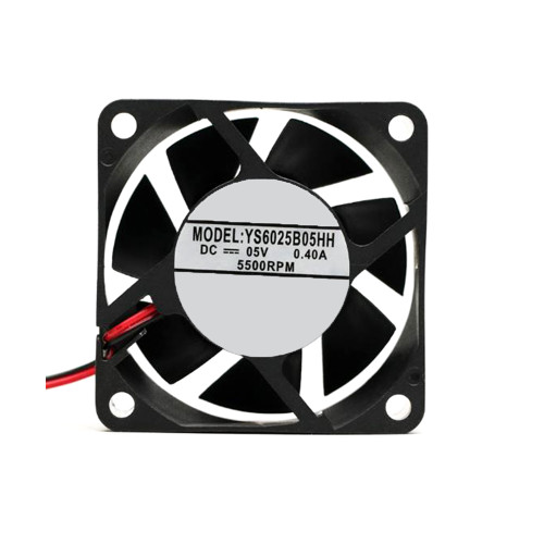 Cooling Fan For YUSHI YS6025B05HH DC05V 0.40A 5500RPM 6CM 2Lines New
