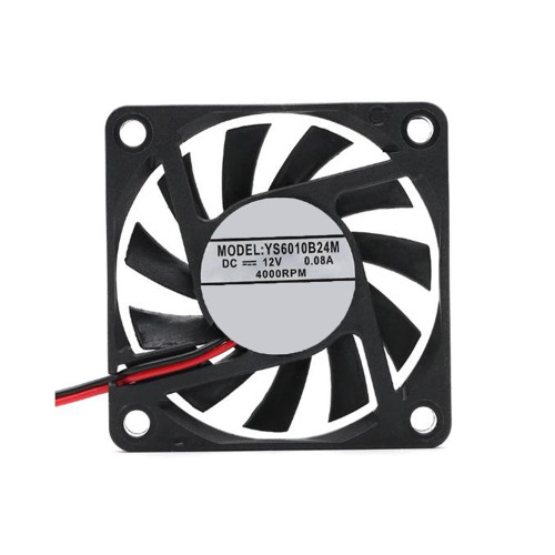 Cooling Fan For YUSHI YS6010B24M DC12V 0.08A 4000RPM 6CM 2Lines New