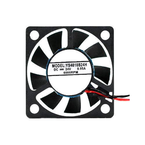 Cooling Fan For YUSHI YS4010B24H DC24V 0.05A 6000RPM 4CM 2Lines New