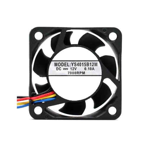 Cooling Fan For YUSHI YS4015B12M DC12V 0.10A 7000RPM 4CM 4PIN New