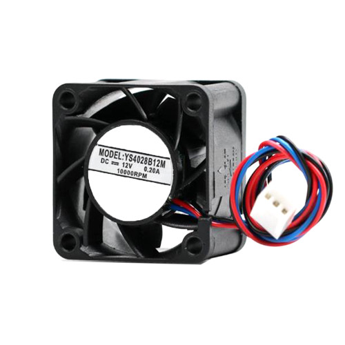 Cooling Fan For YUSHI YS4028B12M DC12V 0.20A 10000RPM 4CM 3PIN New