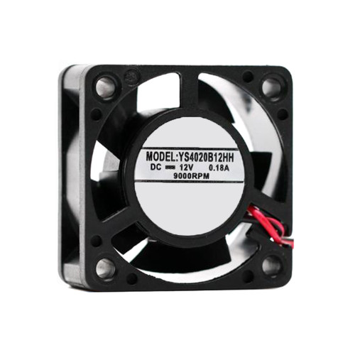 Cooling Fan For YUSHI YS4020B12HH DC12V 0.18A 9000RPM 4CM 2Lines New