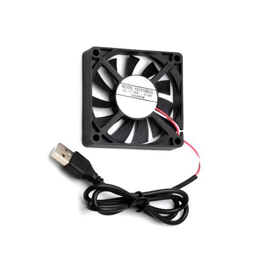 Cooling Fan For YUSHI YS7010B05L DC05V 0.10A 2000RPM 7CM 2Lines USB New