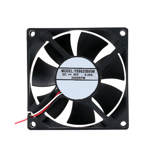 Cooling Fan For YUSHI YS8025B05M DC05V 0.20A 2000RPM 8CM 2PIN New