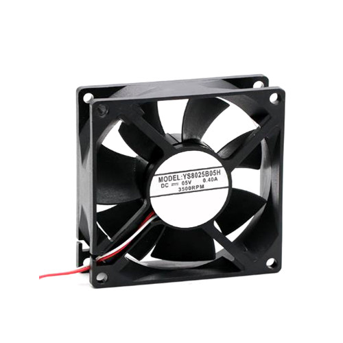 Cooling Fan For YUSHI YS8025B05H DC05V 0.40A 3500RPM 8CM 2PIN New
