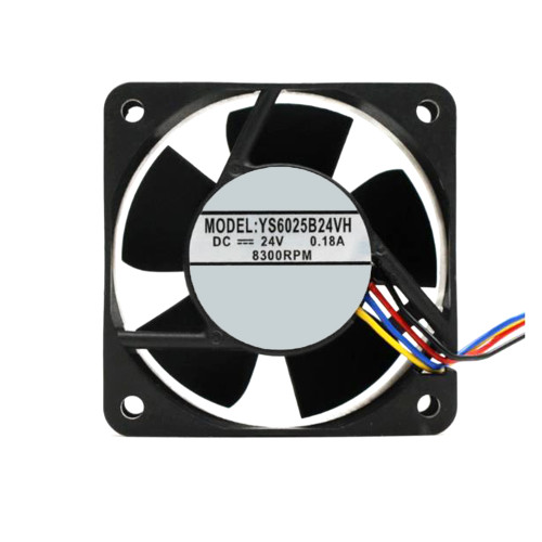Cooling Fan For YUSHI YS6025B24VH DC24V 0.18A 8300RPM 6CM 4PIN New