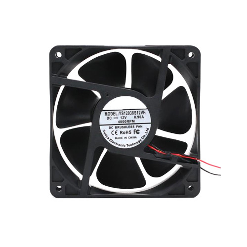 Cooling Fan For YUSHI YS12038S12VH DC12V 0.90A 4000RPM 12CM 2PIN New