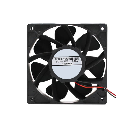 Cooling Fan For YUSHI YS12038B12LE DC12V 1.00A 4500RPM 12CM 2Lines New