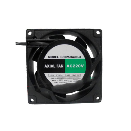 Cooling Fan For JIU LONG G8025HA2BLX AC220V 50/60Hz 0.08A 13W 8CM 2Lines New