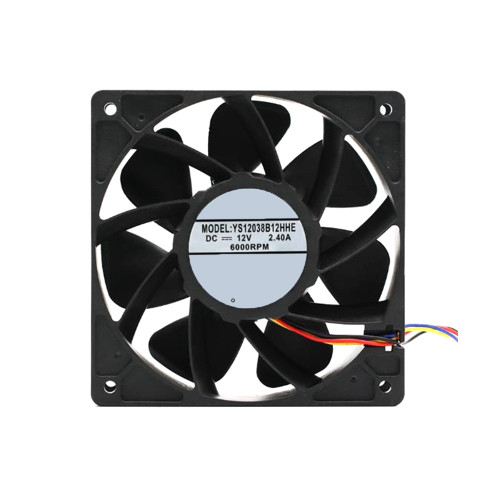 Cooling Fan For YUSHI YS12038B12HHE DC12V 2.40A 6000RPM 12CM 4PIN New