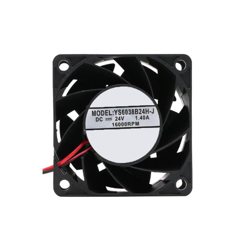 Cooling Fan For YUSHI YS6038B24L-J DC24V 0.15A 6000RPM 6CM 2PIN New