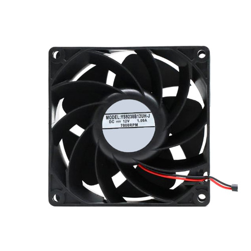 Cooling Fan For YUSHI YS9238B12UH-J DC12V 1.00A 7000RPM 9CM 2Lines New