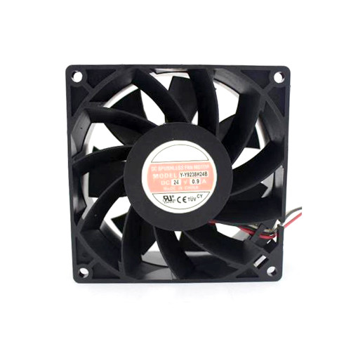 Cooling Fan For JIU LONG Y-Y9238H24B DC24V 0.9A 9CM 3PIN New