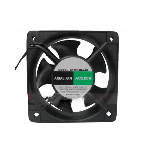 Cooling Fan For JIU LONG G13538HA2BL AC220V 50/60Hz 0.17A 25W 2Lines New