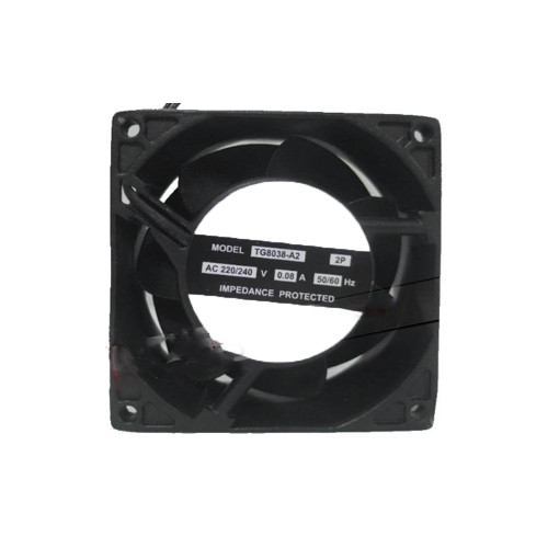 Cooling Fan For JIU LONG TG8038H-A2 AC220/240V 0.08A 50/60Hz 8CM 2Lines New