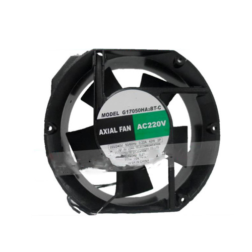 Cooling Fan For JIU LONG G17050HA2BT-C AC220V 50/60Hz 0.22A 42W 17CM 2Lines New