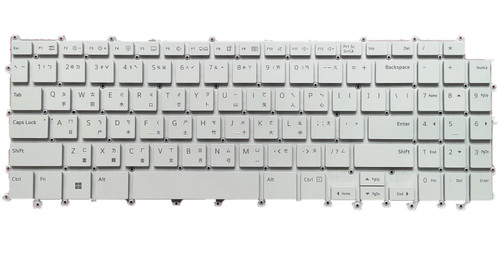Laptop White Keyboard For LG 15Z90Q-P.ADB9U1 15Z90Q-P.ADS9U1 15ZD90Q 15ZD90QC Traditional Chinese TW New