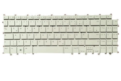 Laptop Keyboard For LG 16Z90R-K.ADB9U1 16ZB90R 16ZB90R-A 16ZB90R-A.AA55B 16ZB90R-A.AA55Y German GR White No Frame New
