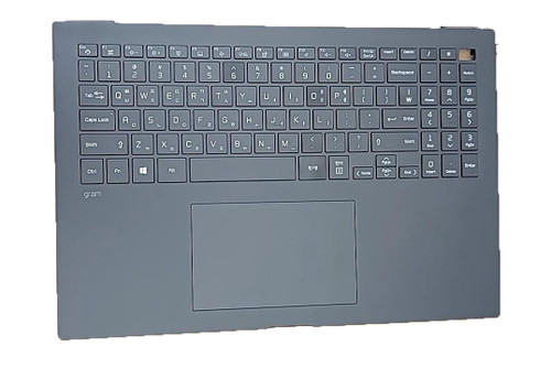 Laptop Black PalmRest& Black Keyboard For LG 16Z90P-G.AH75A2 16Z90P-G.AH75B4 16Z90P-G.AJ53A2 16Z90P-G.AJ55A2 Korean KR With Touchpad New