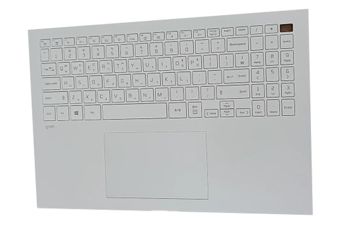 Laptop White PalmRest& White Keyboard For LG 16Z90P-K 16Z90P-K.AA55A1 16Z90P-K.AA72A1 16Z90P-K.AA75A8 Korean KR With Touchpad New