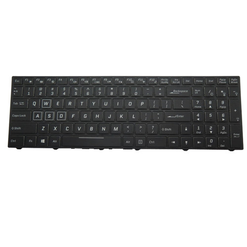 Laptop Keyboard For Origin PC EON15-X 2018 English US With Backlit Black New