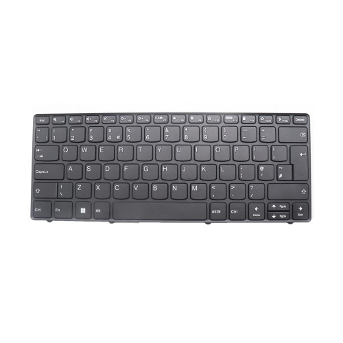 Laptop Keyboard For Lenovo 100w Gen 4 300w Yoga Gen 4 500w Yoga Gen 4 5N21L44193 5N21L44152 5N21L44189 United Kingdom UK Without Backlit Black New