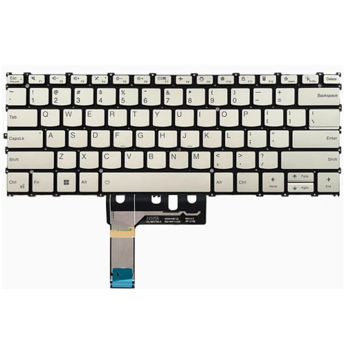 Laptop Keyboard For Lenovo PT4UXB English US With Backlit Gold New