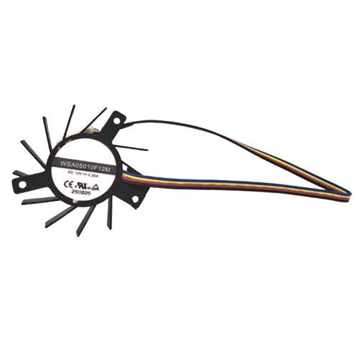 Fan WSA05010F12M DC12V 0.20A 4PIN 4Lines