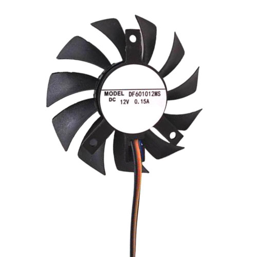Fan DF601012MS DC12V 0.15A 2PIN 2Lines